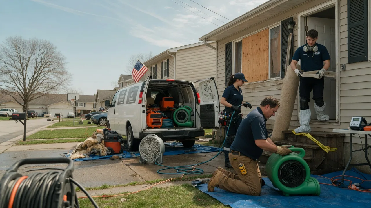 Water Damage Restoration in Charleston, MS near me